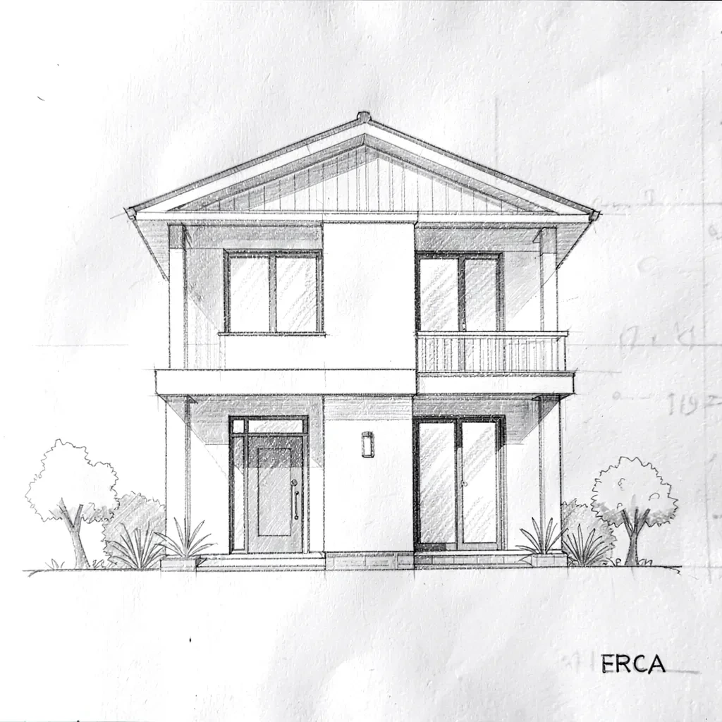Original photo before Sketch to Render edit with free AI image editor